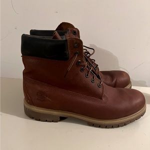 Timberland 6 inch Premium Boots Men's Maple Grain Leather US 13